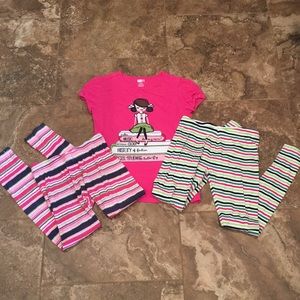 Crazy 8 girl’s size 14 (XL) school matching set